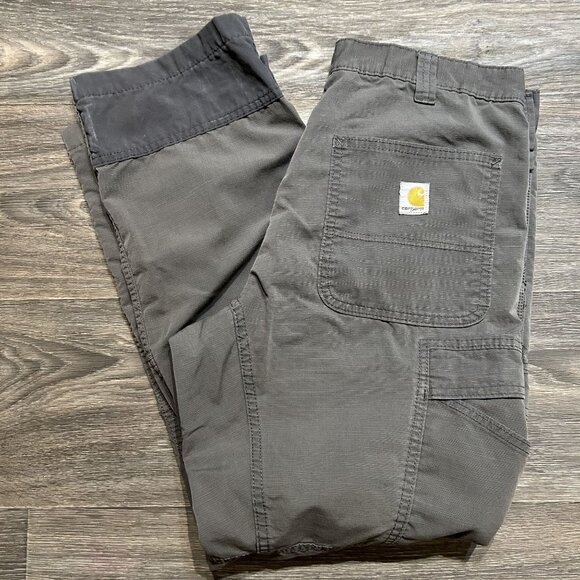 Carhartt Other - Carhartt 34x30 Relaxed Fit Force Extremes Cargo Pants Gray Ripstop Workwear